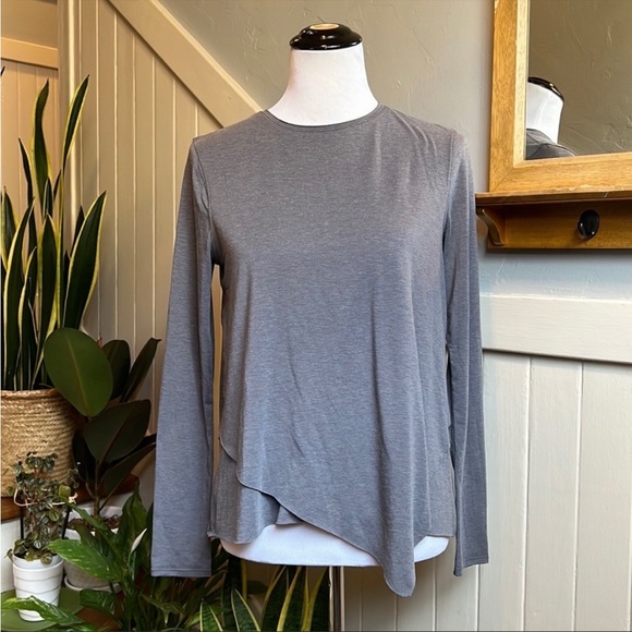 Lululemon Sweetest Day Long Sleeve *Tencel Heathered Titanium - Picture 11 of 15